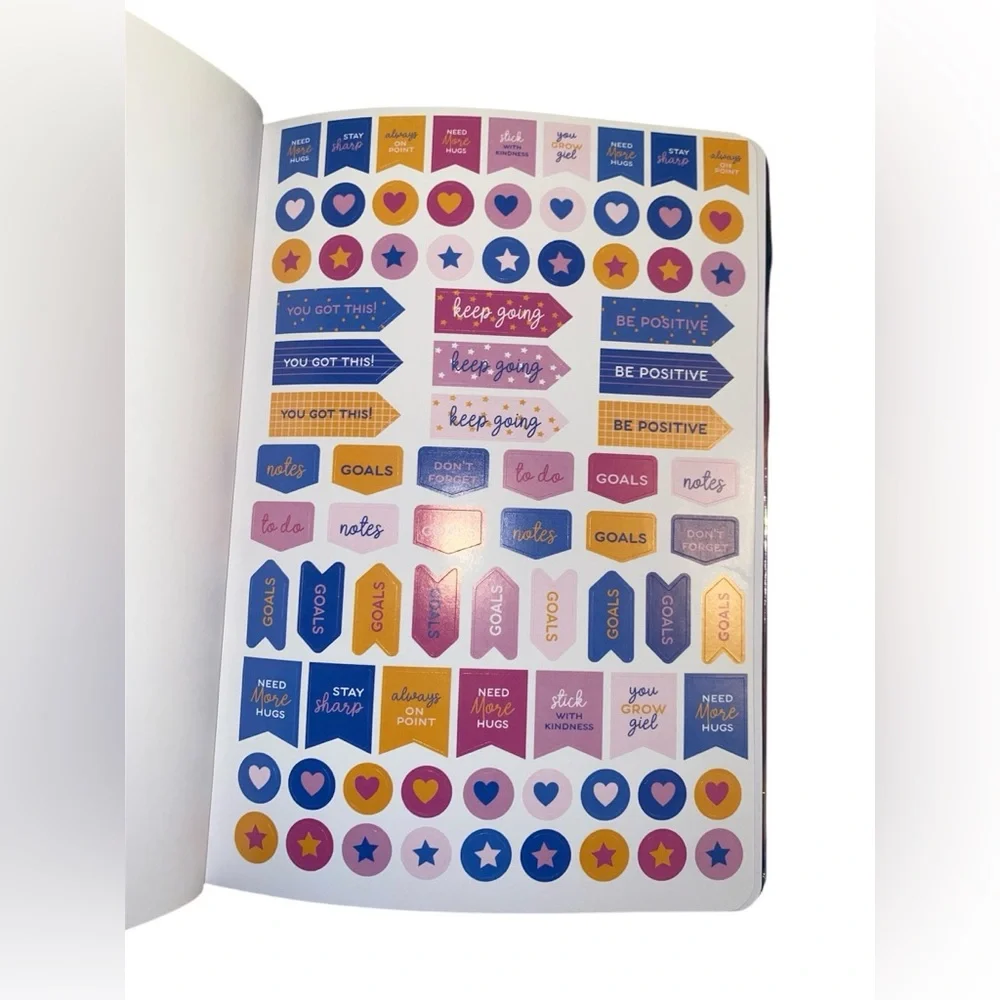 Holographic Journal with Stickers